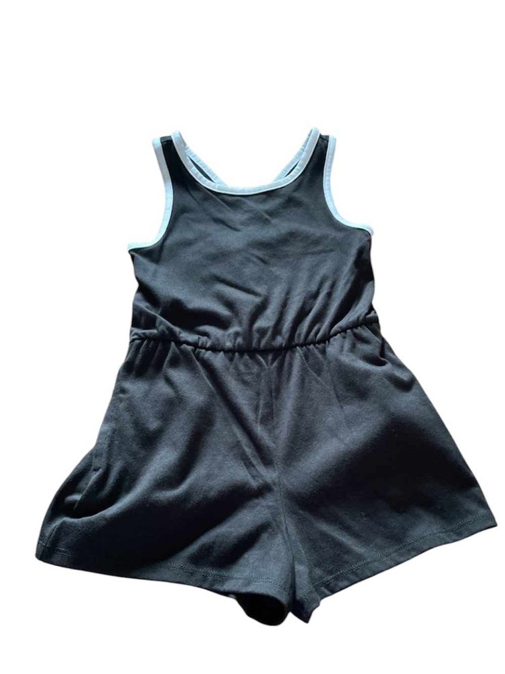 Girls 4/5 Cross Back Tank Romper